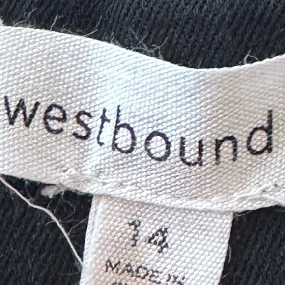 WESTBOUND Black Pull On Pants - Picture 4 of 4
